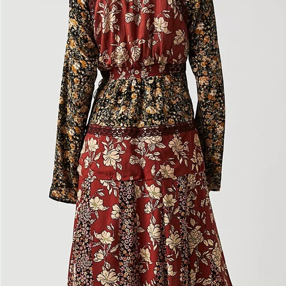 Free People Tilda Wrap Floral Dress - Picture 3 of 8